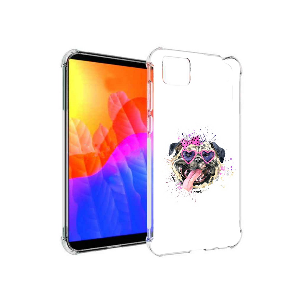 

Чехол MyPads Веселая собака для Honor 9S (DUA-LX9), Прозрачный, Tocco