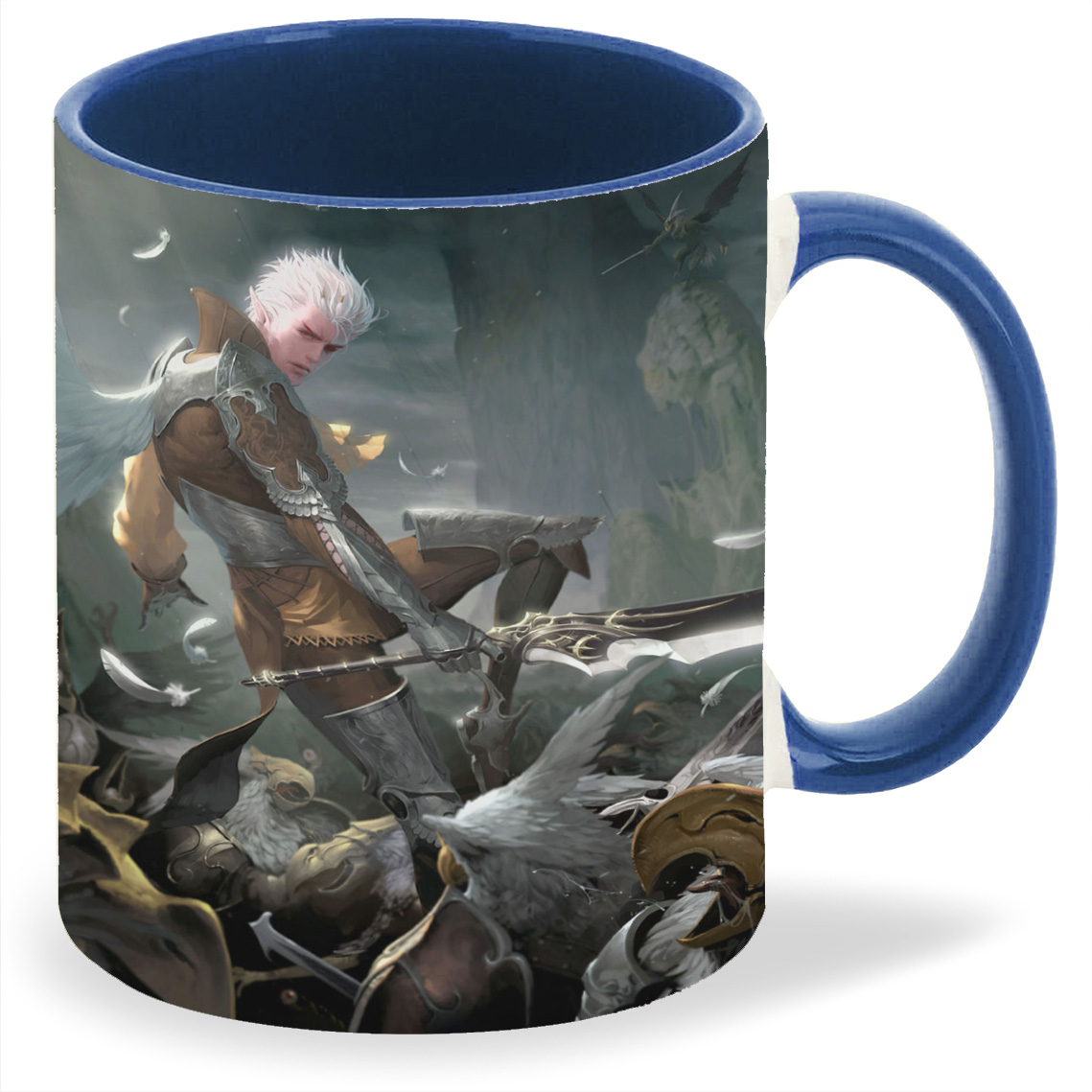 

Кружка CoolPodarok lineage 2 kamael Битва Камаэли, lineage 2 kamael Битва Камаэли