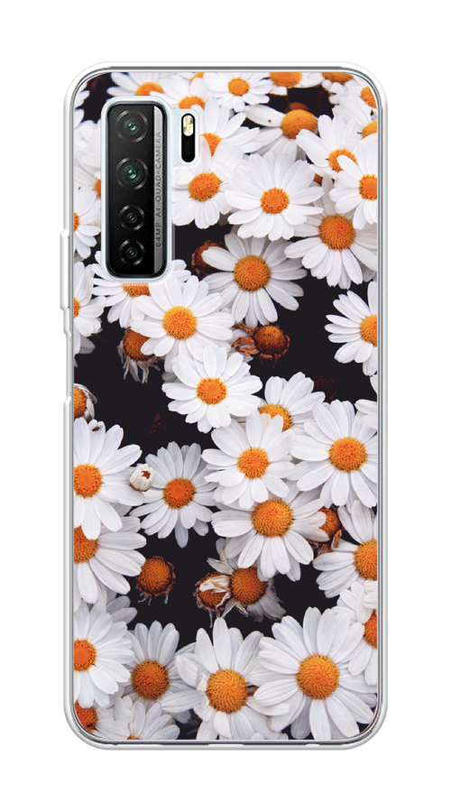 

Чехол Awog на Huawei Nova 7 SE "Ромашковое поле", Белый, 6102950-4