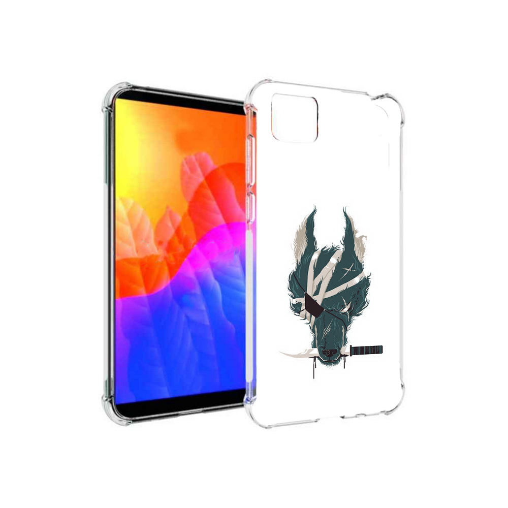 

Чехол MyPads волк-разбойник для Honor 9S (DUA-LX9), Прозрачный, Tocco