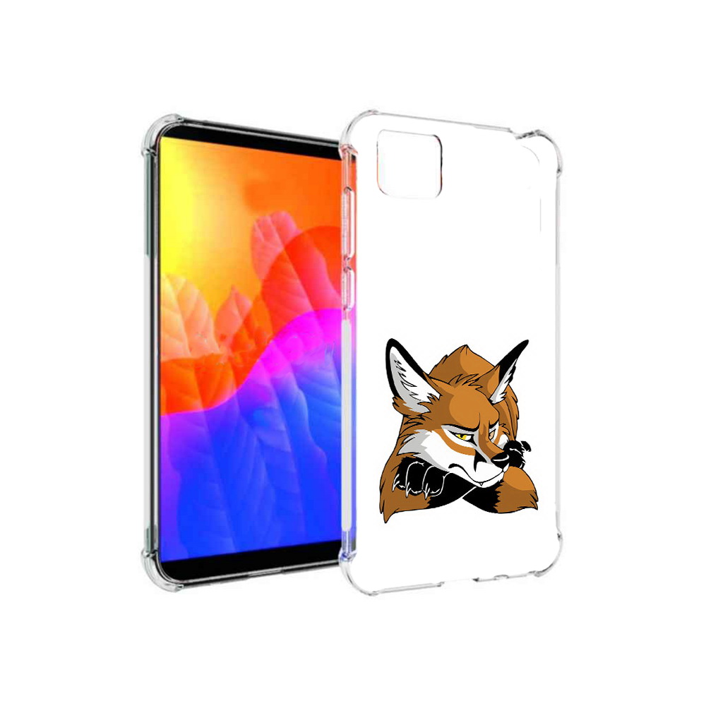 

Чехол MyPads фокс для Honor 9S (DUA-LX9), Прозрачный, Tocco