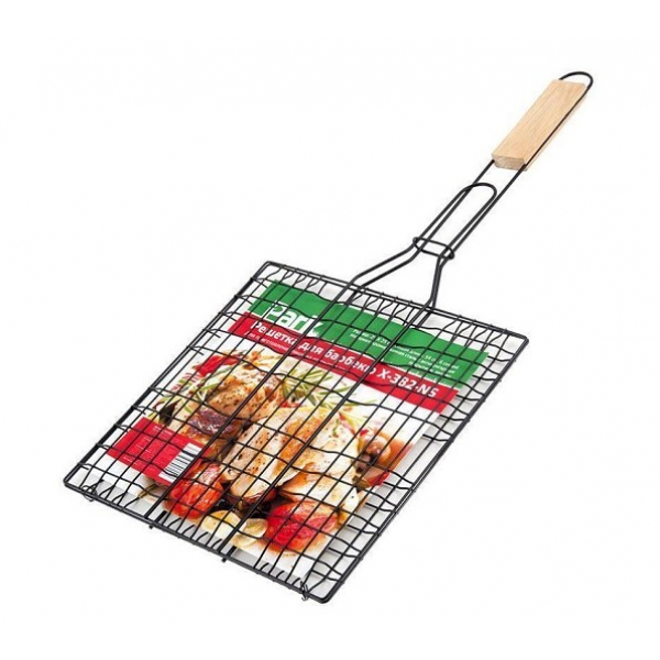 

Решетка для шашлыка Ecos X-382-NS sl321225 25 х 25 см, X-382-NS