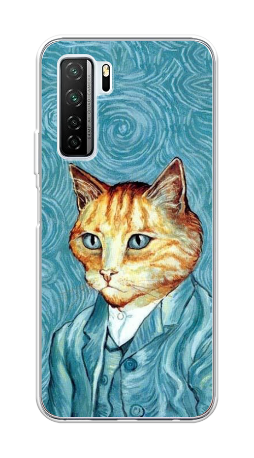 

Чехол Awog на Huawei Nova 7 SE "Кот Ван Гог", Голубой;коричневый, 6102950-2