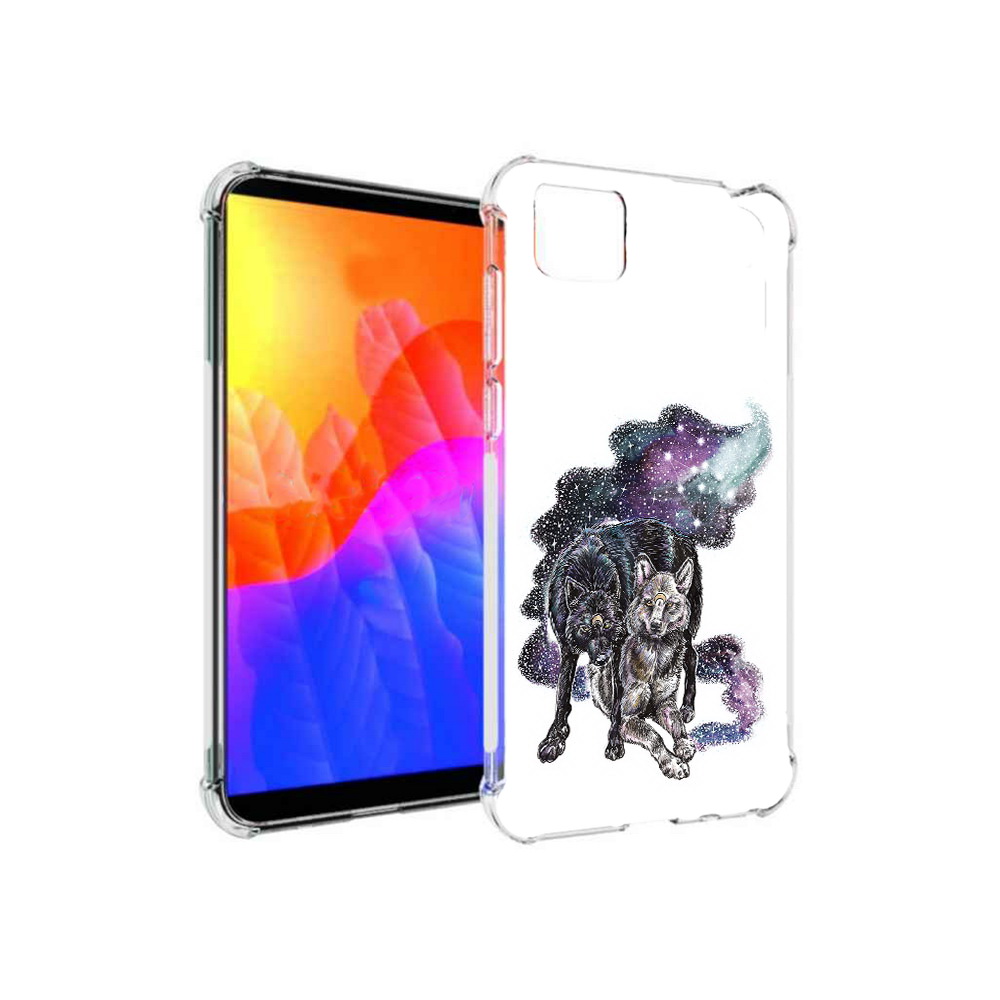 

Чехол MyPads звездные волки для Honor 9S (DUA-LX9), Прозрачный, Tocco