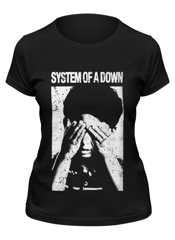 

Футболка женская Printio System of a down черная 2XL, Черный, System of a down