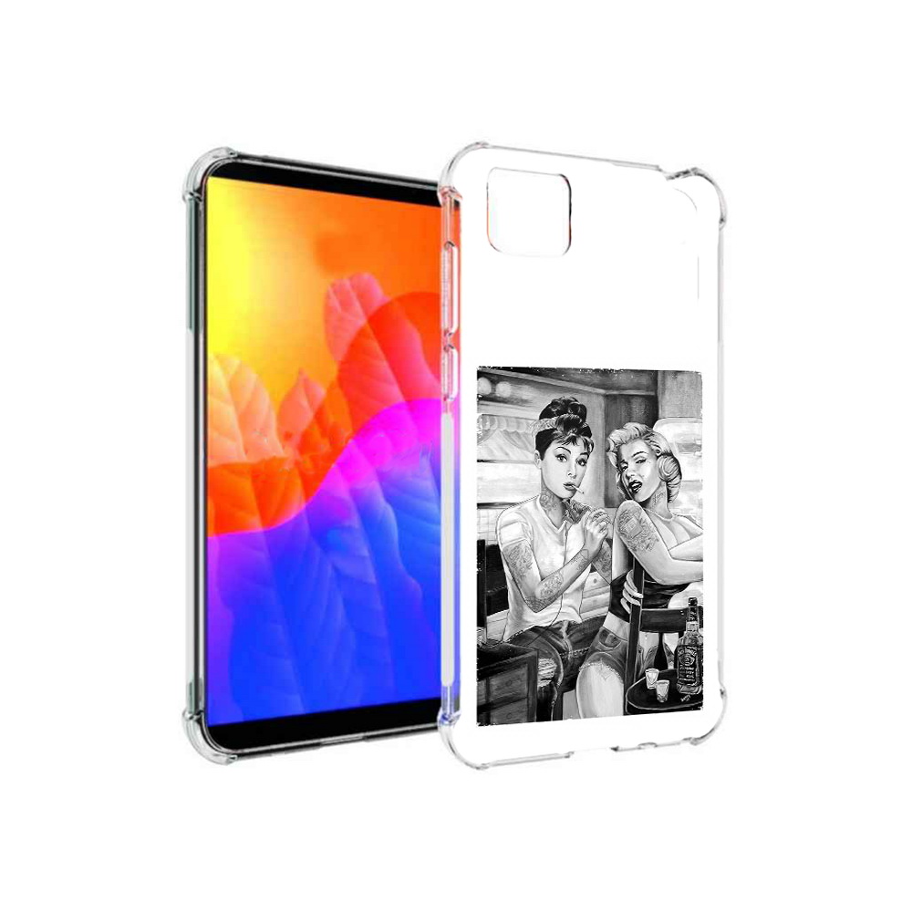 

Чехол MyPads тату мастер для Honor 9S (DUA-LX9), Прозрачный, Tocco