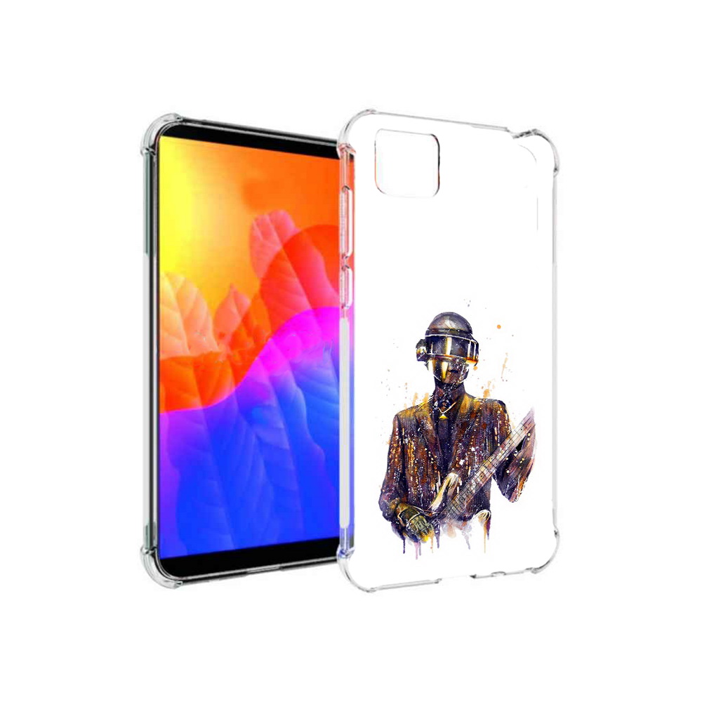 

Чехол MyPads космо-гитарист для Honor 9S (DUA-LX9), Прозрачный, Tocco