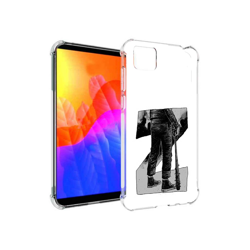 

Чехол MyPads воин черно белый для Honor 9S (DUA-LX9), Tocco