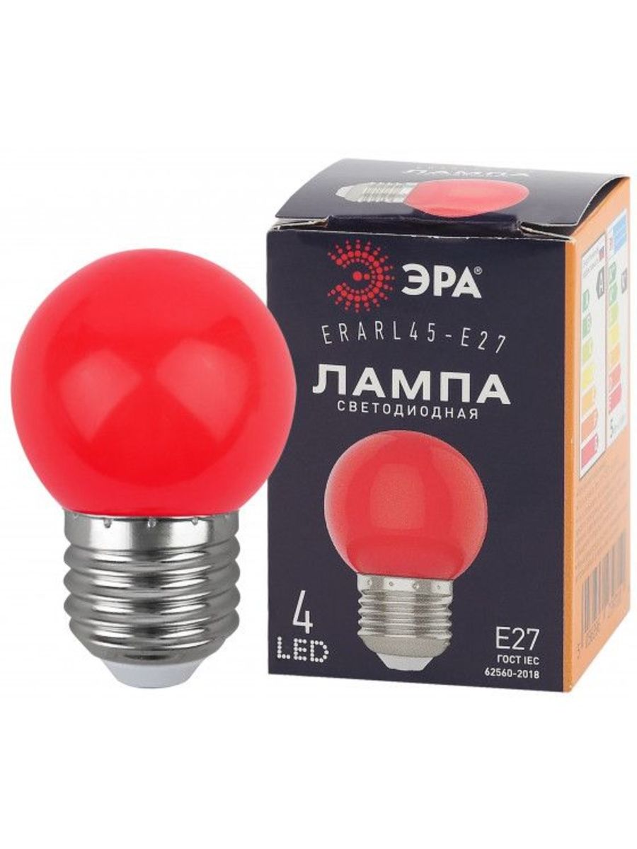 

Лампочка ЭРА LED 10W E27 теплый свет 2700K 806Lm, Б0049575