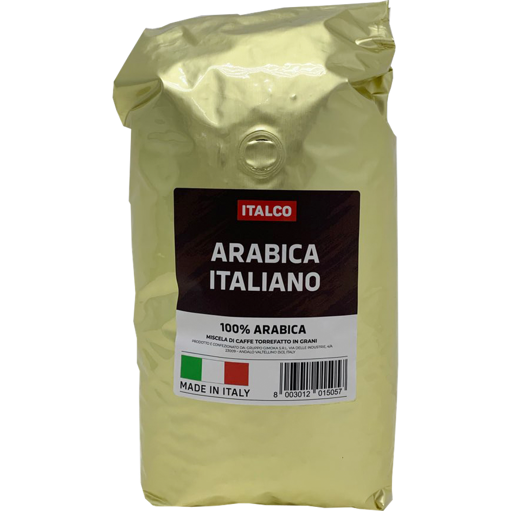 фото Кофе в зернах italco arabica italiano 1 кг