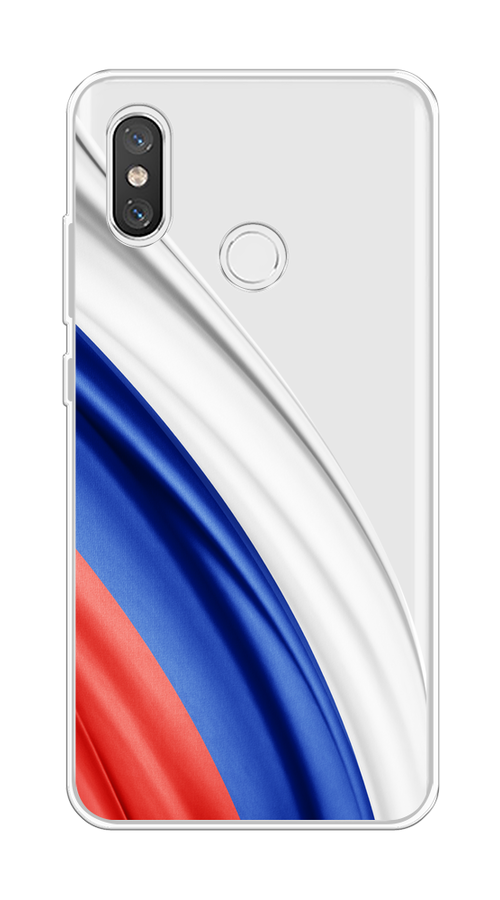 

Чехол на Xiaomi Mi 8 "Флаг России уголок", Белый;синий;красный;прозрачный, 33550-1