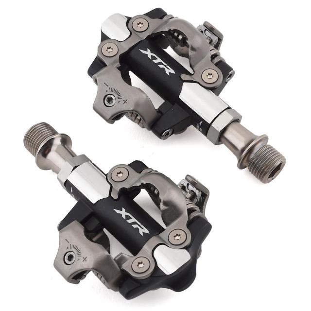 

Педали XTR, M9100, SPD, с шипами SH51, Черный;серый