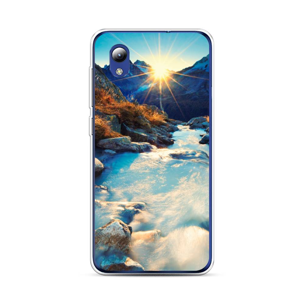 

Чехол Awog на ZTE Blade A31 Lite / ЗТЕ Блэйд A31 Lite "Восход 7", Разноцветный, 134750-4