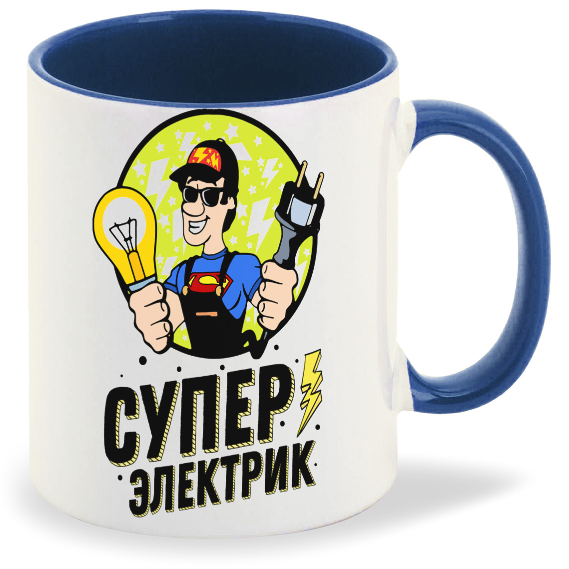

Кружка CoolPodarok Профессия. Крутой электрик, Профессия. Крутой электрик