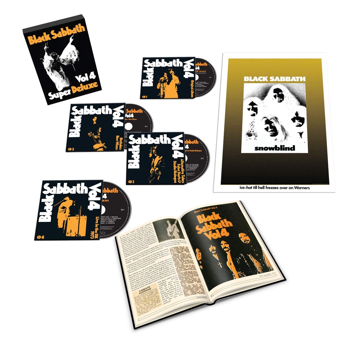 

Black Sabbath Vol. 4 Super Deluxe (4CD)