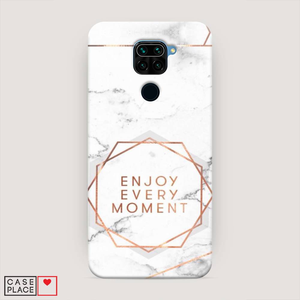 

Пластиковый чехол "Enjoy every moment мрамор" на Xiaomi Redmi 10X 4G, 38220-5