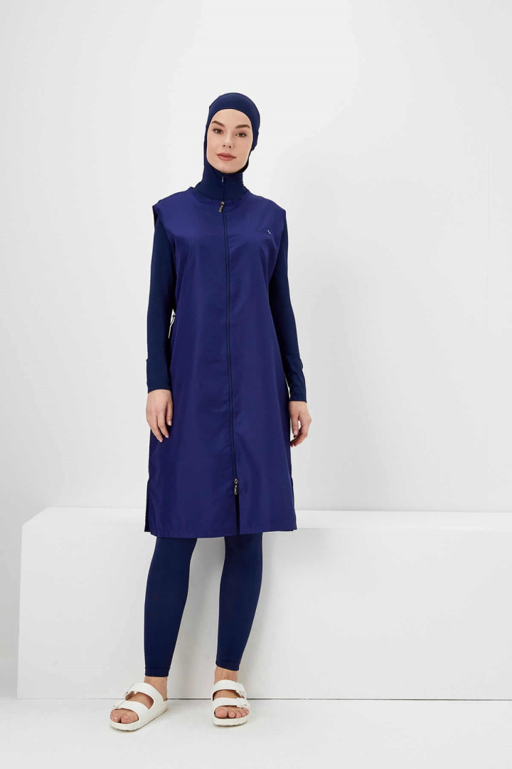 

Буркини женский Hasema 881 синий 3XL (товары доставляются из-за рубежа), 881