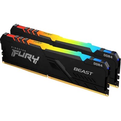 

Оперативная память Kingston Fury Beast RGB KF432C16BB2AK2/64 DDR4 2x32ГБ, KF432C16BB2AK2/64