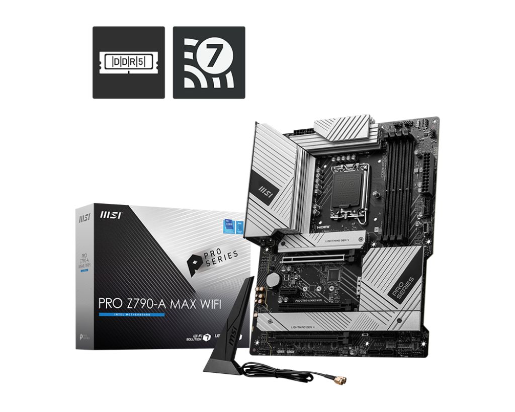 

Материнская плата MSI Pro Z790-A MAX WIFI, Pro Z790-A MAX WIFI