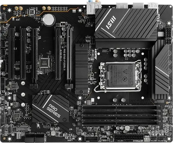 

Материнская плата MSI PRO B760-P DDR4 II, PRO B760-P DDR4 II