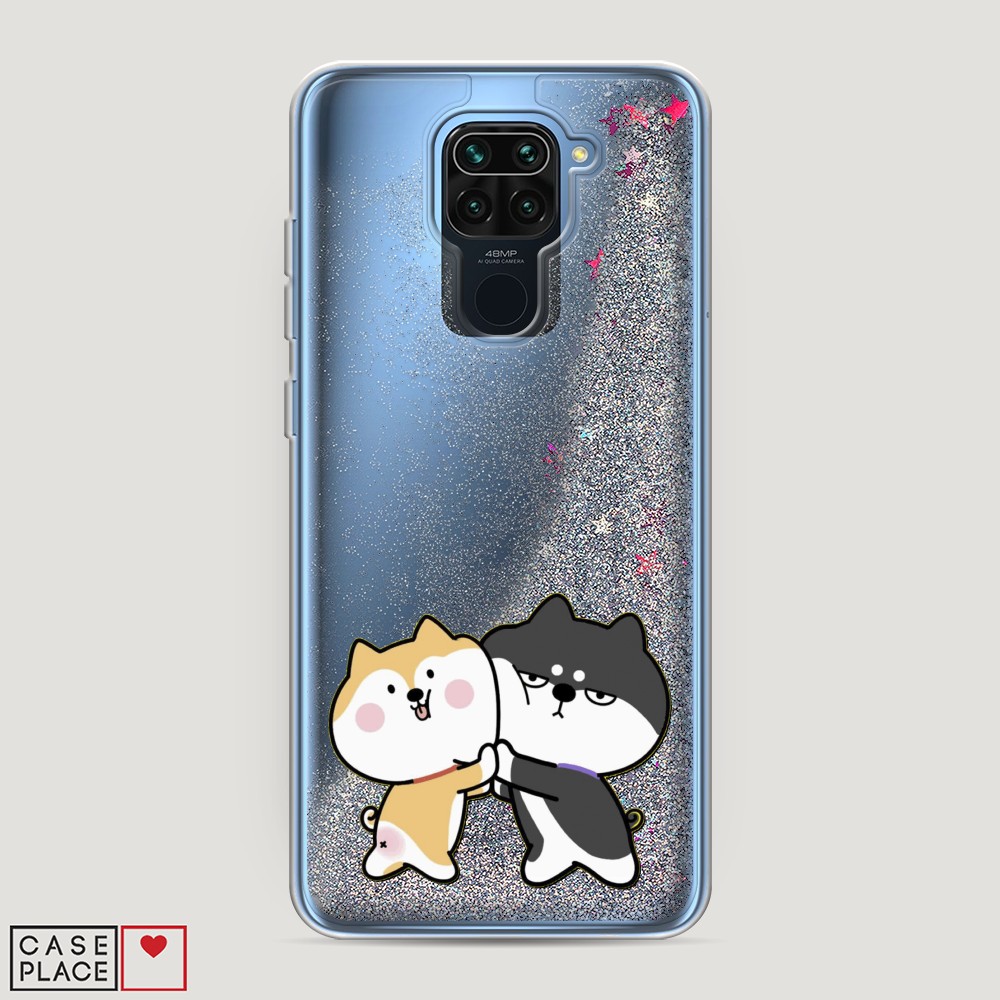 

Чехол Awog на Xiaomi Redmi 10X 4G/Note 9 "Обнимашки акита", 38291-1