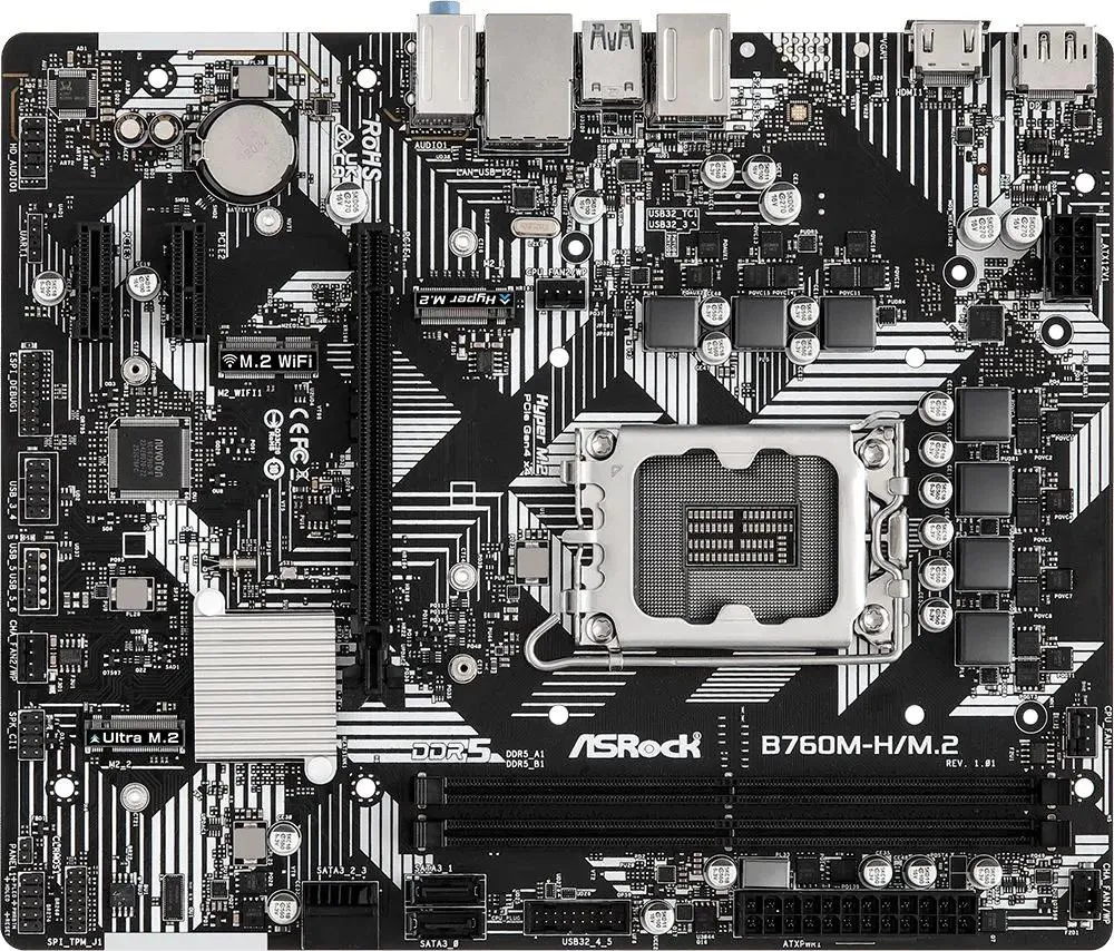 

Материнская плата ASROCK B760M-H/M.2, B760M-H/M.2