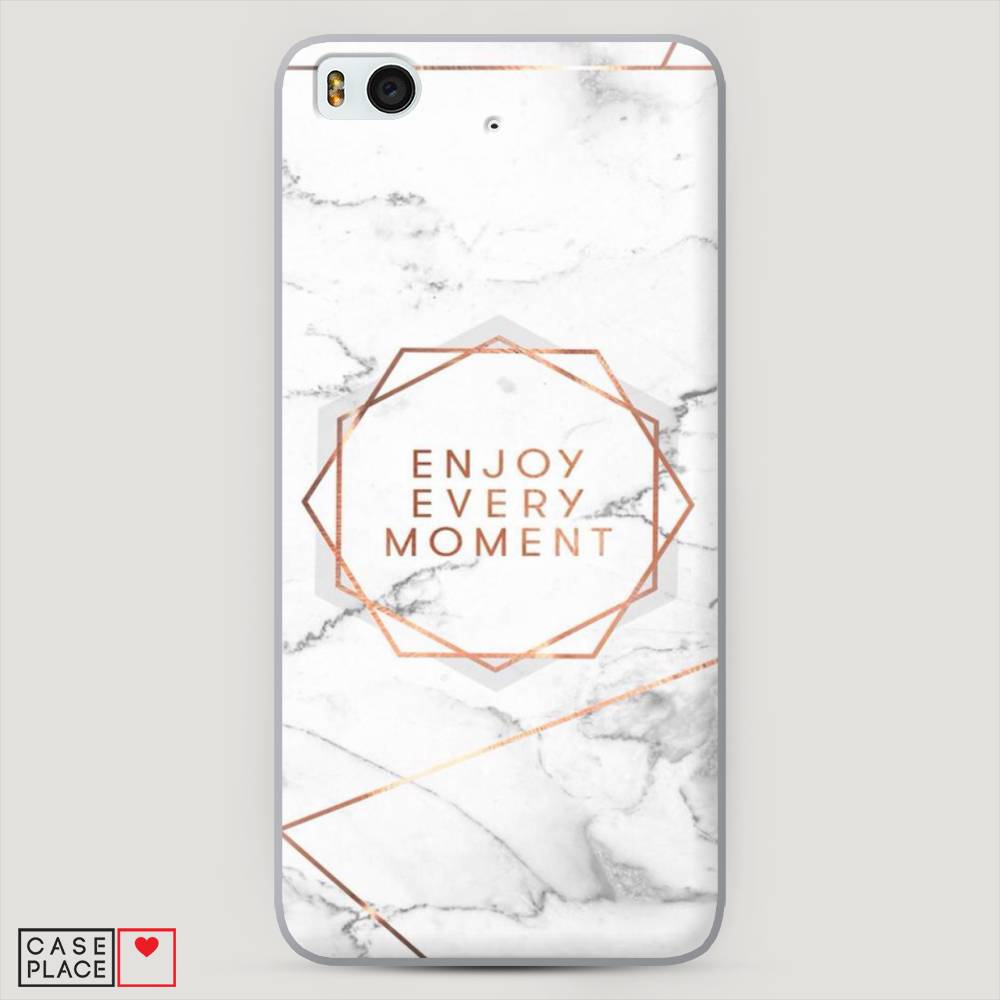 

Пластиковый чехол "Enjoy every moment мрамор" на Xiaomi Mi5S