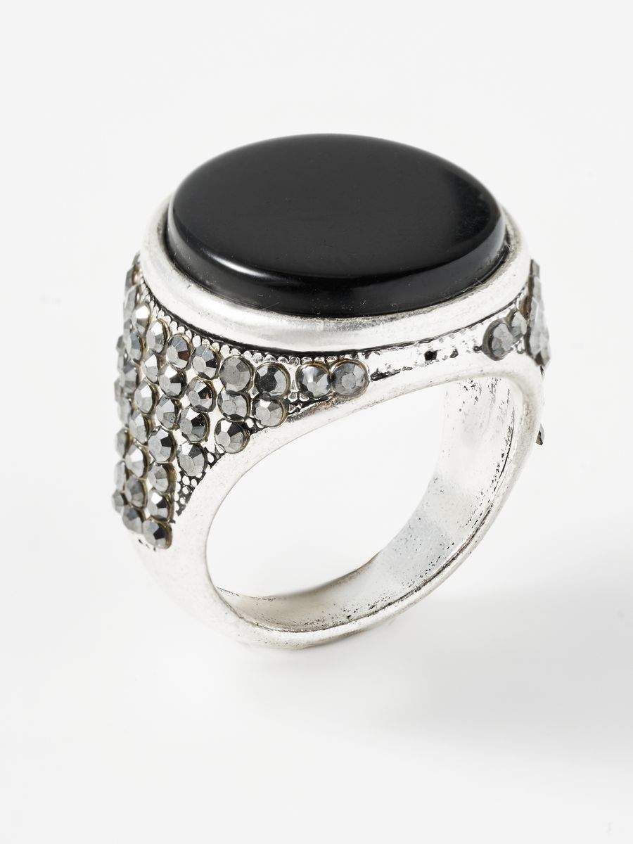 

Кольцо из латуни р.  SHINE & BEAUTY KWK00002, агат, KWK00002
