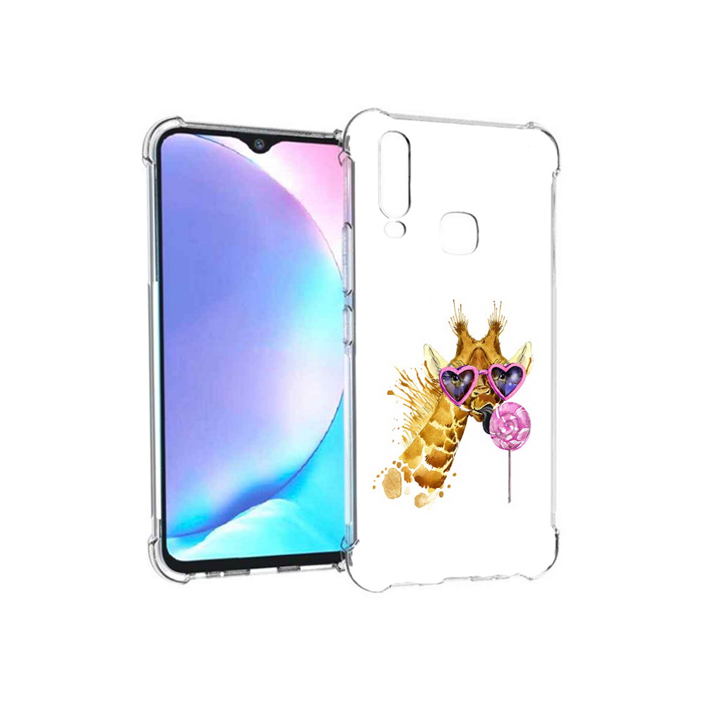 

Чехол MyPads Tocco для Vivo Y17 акварельный жираф (PT136369.382.217), Tocco