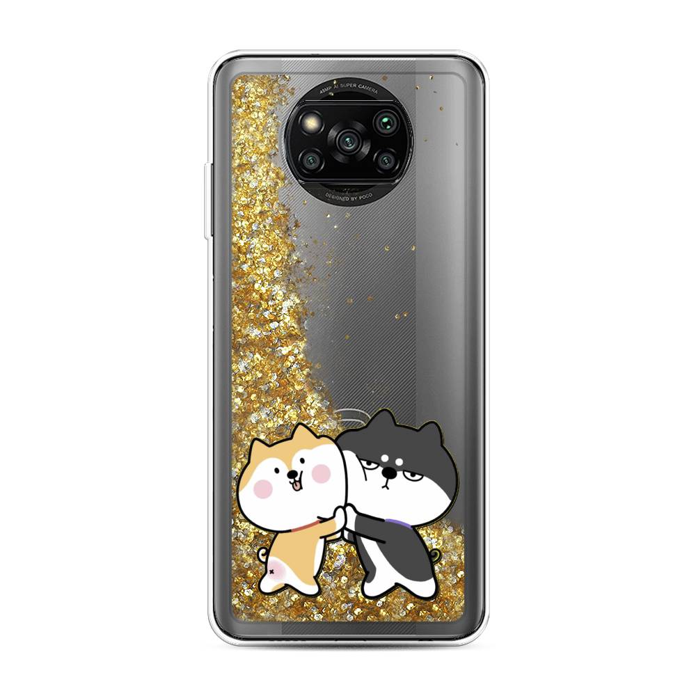 

Чехол Awog на Poco X3/X3 Pro "Обнимашки акита", 310690-1