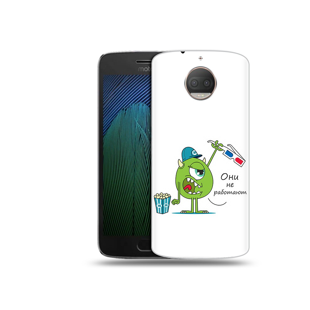 

Чехол MyPads Tocco для Motorola Moto G5S Plus Очки не работают (PT75337.377.129), Прозрачный, Tocco