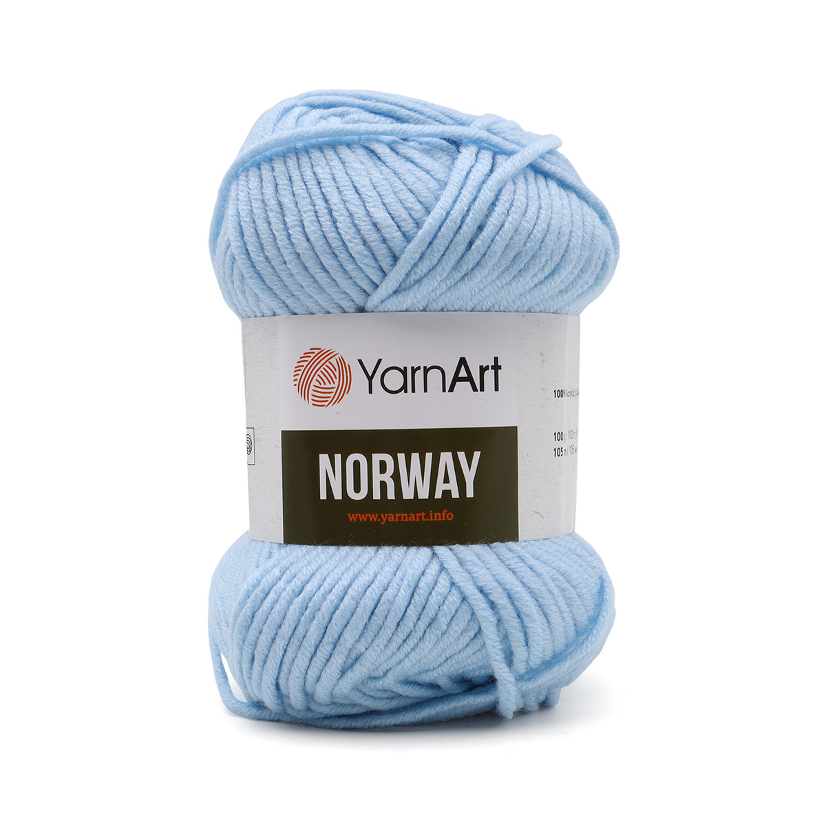 

Пряжа YarnArt Norway 100г, 105м, 100% акрил, 215, 5 мотков