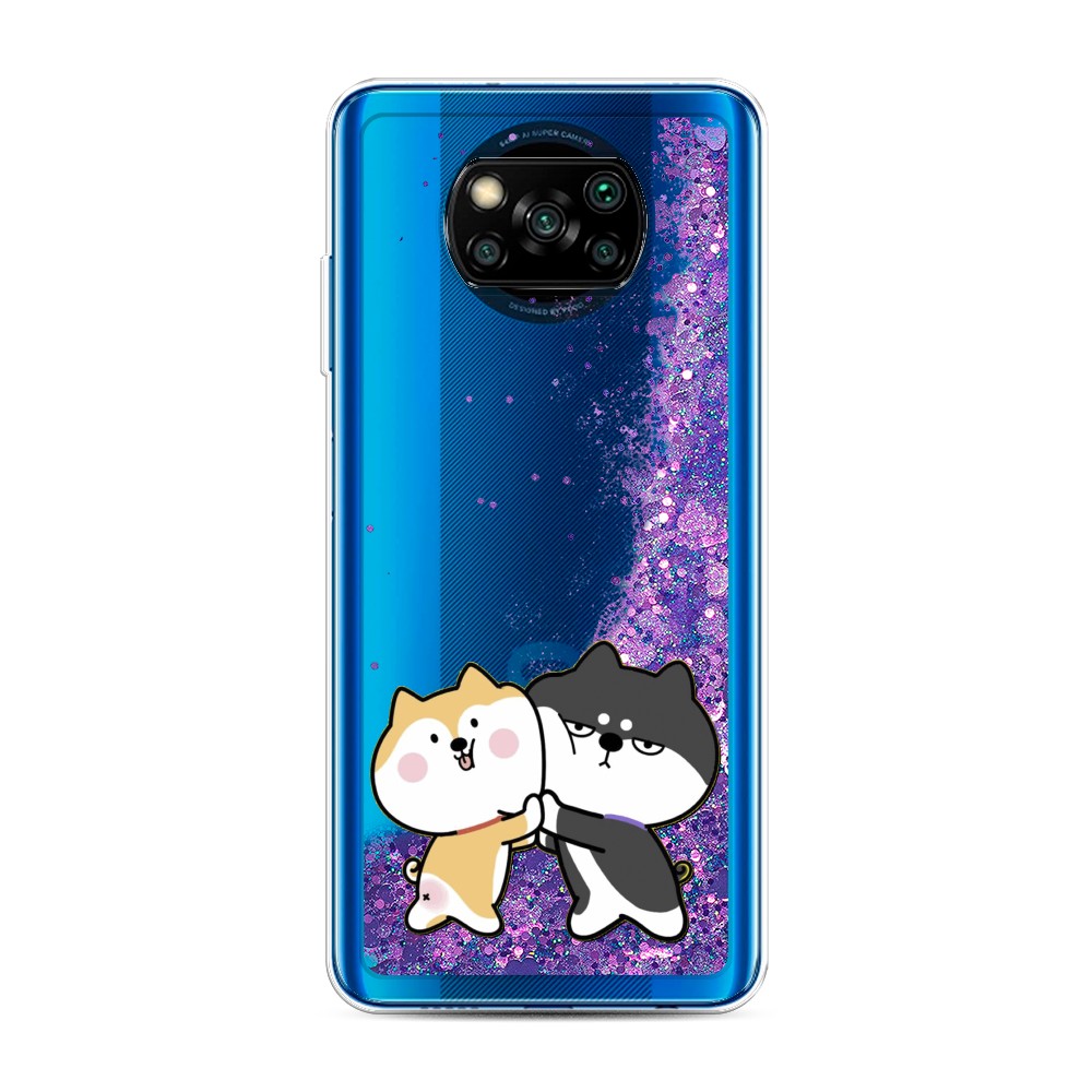 

Чехол Awog на Poco X3/X3 Pro "Обнимашки акита", Разноцветный, 39292-1
