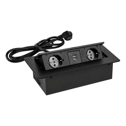 

Сетевой разветвитель Premier horizon 2R USB, 1.8м, черный [px/bl-hor-2r-2usb-blk], Premier horizon 2R USB
