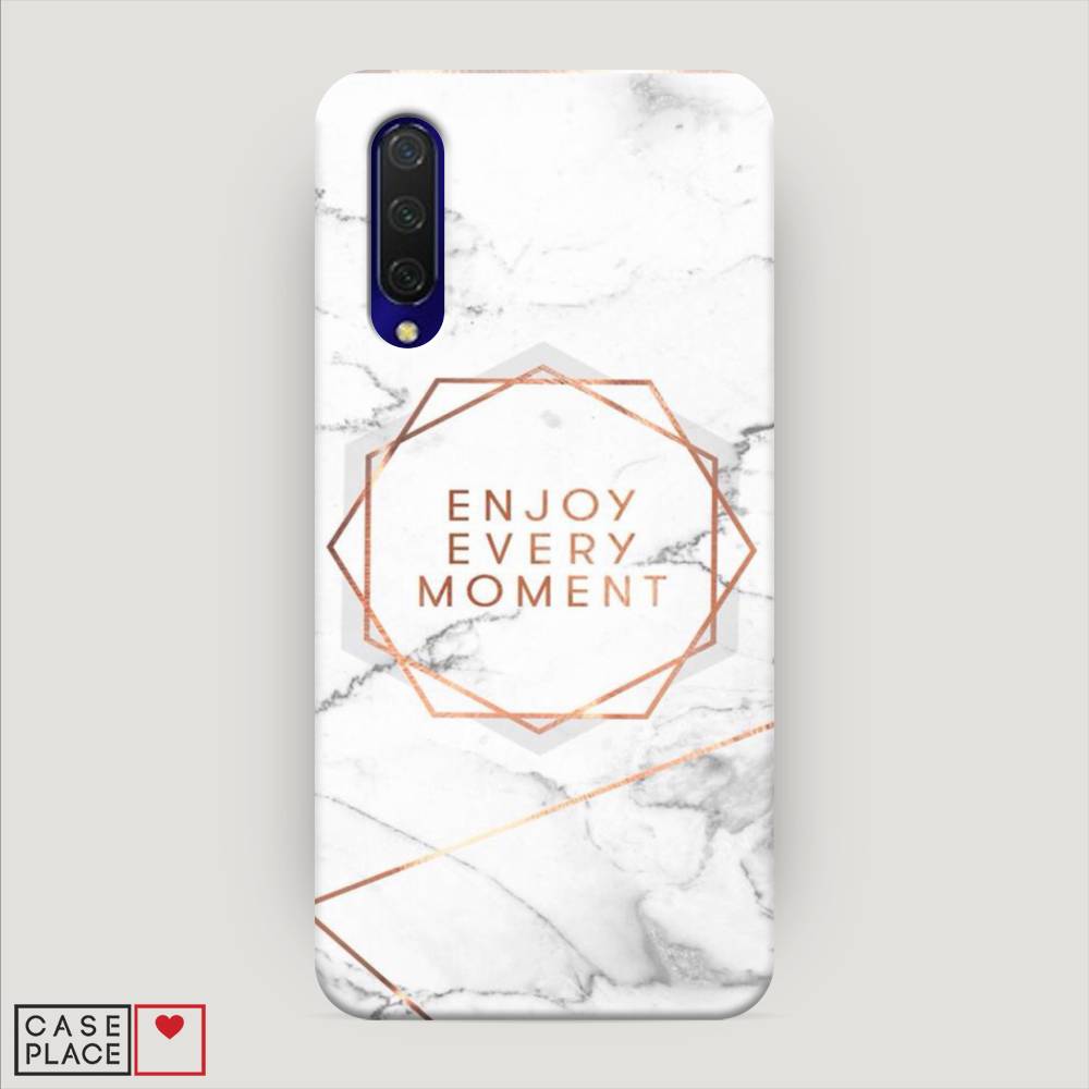 

Пластиковый чехол "Enjoy every moment мрамор" на Xiaomi Mi A3 Lite, 36220-5