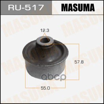 

Сайлентблок рычага подвески передний Toyota IST/MR2 III/bB I 99>14 Masuma RU517