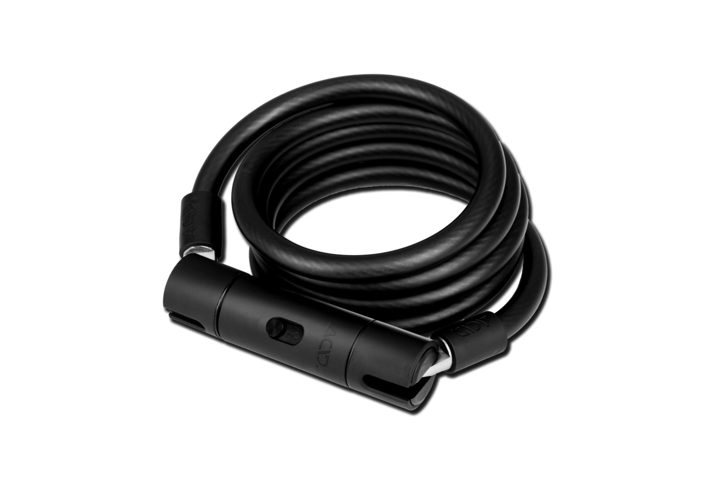 

Трос замок ACID Corvid K180 12x1800мм 13333, цвет Черный