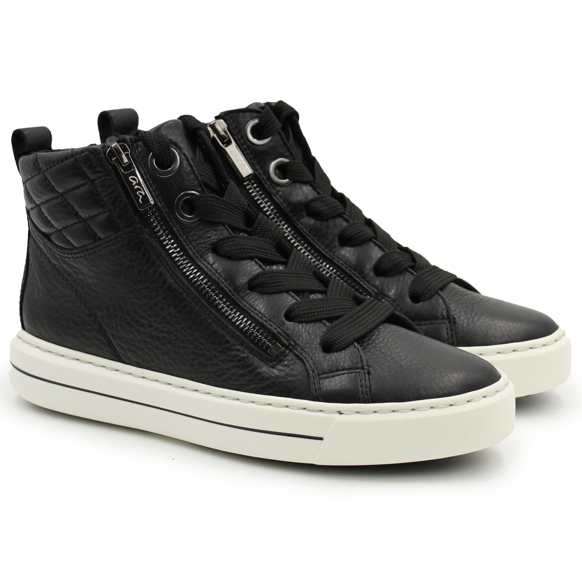 

Кеды женские ARA Courtyard 12-47494-01 черные 36 EU, Courtyard 12-47494-01