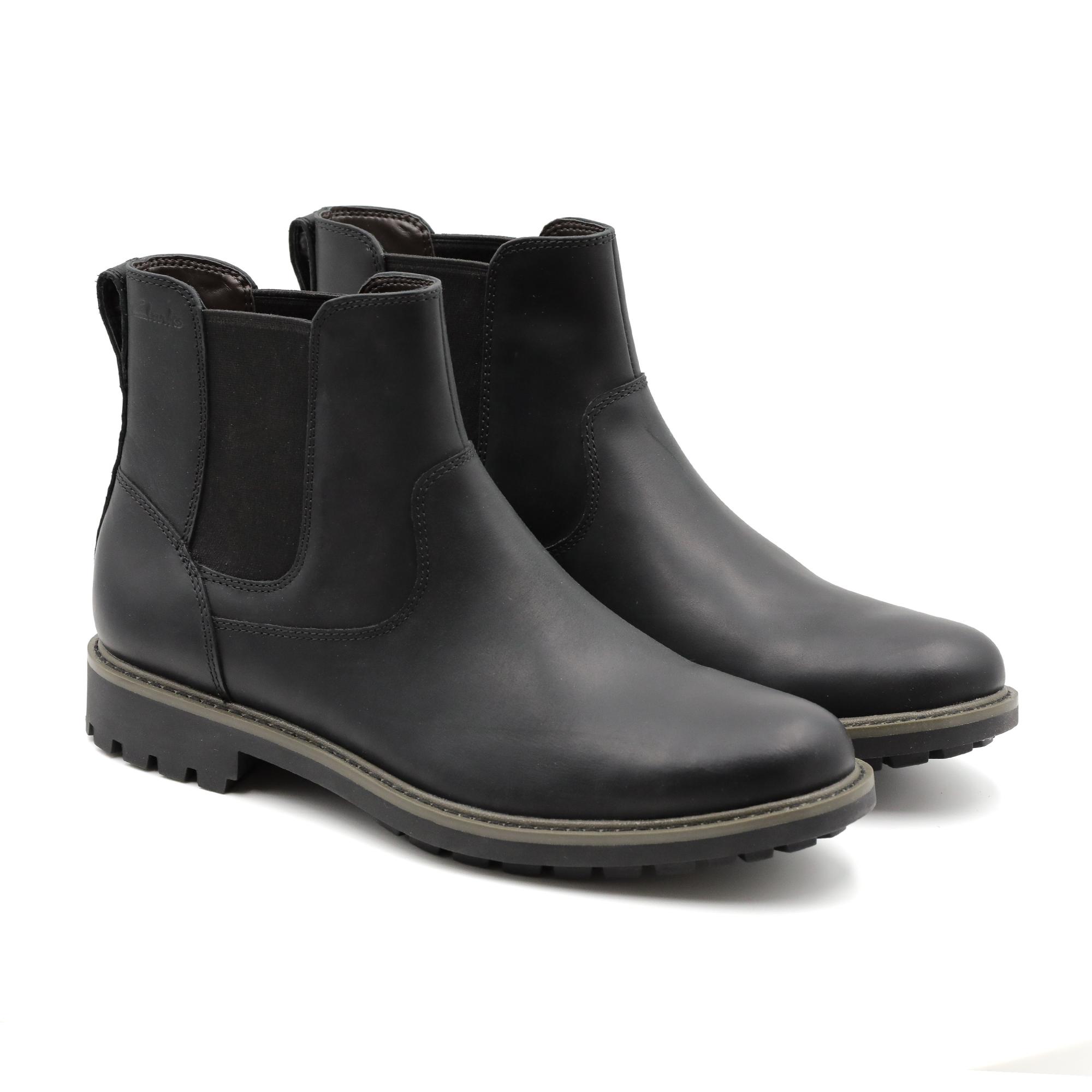 

Ботинки мужские Clarks Montacute Top 26102502 черные 46 EU, Montacute Top 26102502