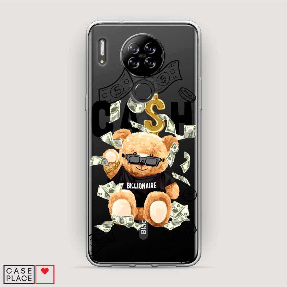 

Чехол на Blackview A80 "Big cash", Черный;серый;бежевый, 280150-6