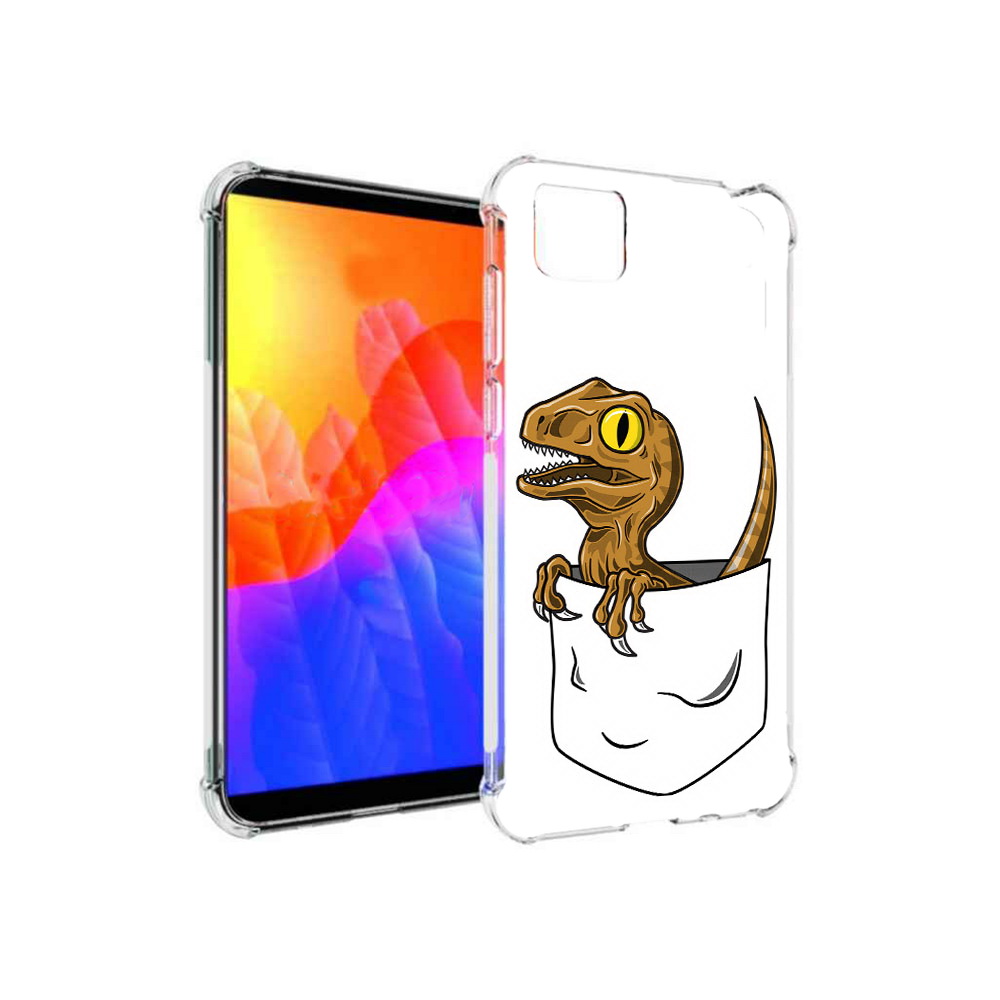 

Чехол MyPads динозавр в кармане для Honor 9S (DUA-LX9), Прозрачный, Tocco