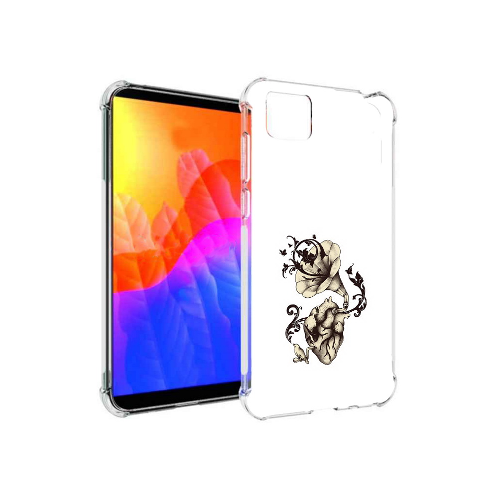 

Чехол MyPads Граммофон для Honor 9S (DUA-LX9), Прозрачный, Tocco