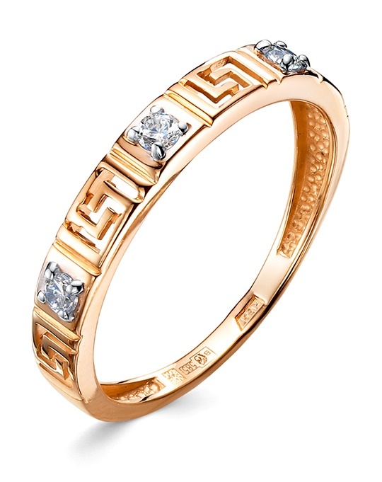 

Кольцо из золота р.  Kari Jewelry 231724, фианит, 231724
