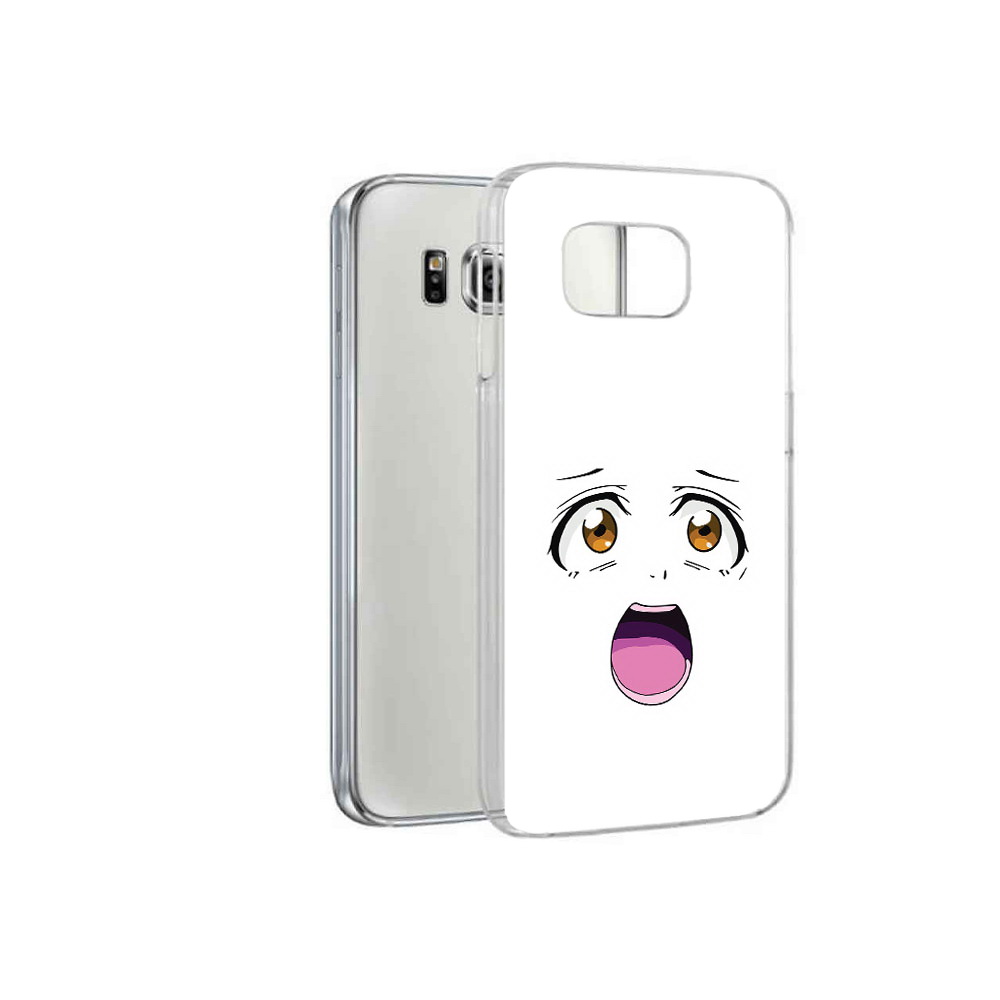 Чехол MyPads Tocco для Samsung Galaxy S6 аниме лицо (PT12300.506.223)
