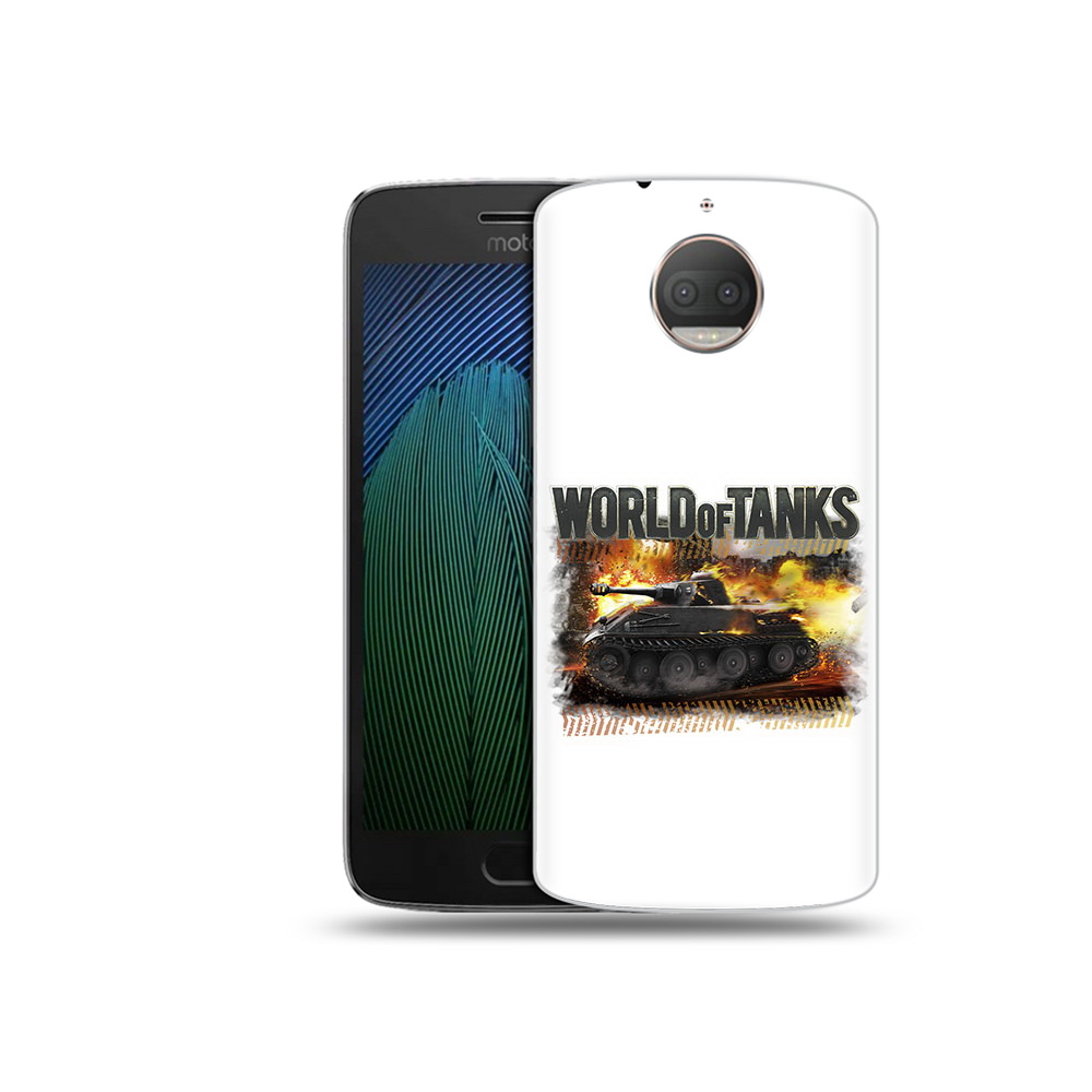 

Чехол MyPads Tocco для Motorola Moto G5S Plus Мир танков-2 (PT75337.377.118), Прозрачный, Tocco