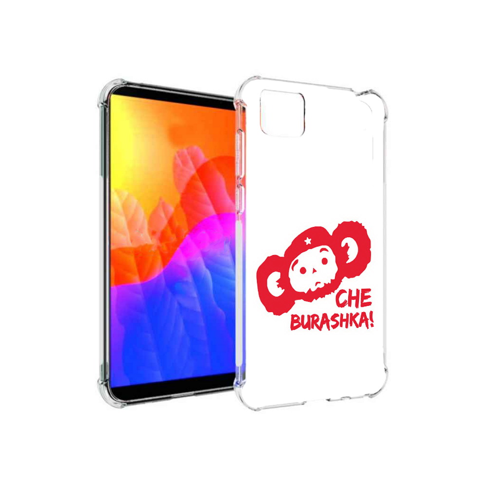 

Чехол MyPads чебурашка для Honor 9S (DUA-LX9), Прозрачный, Tocco