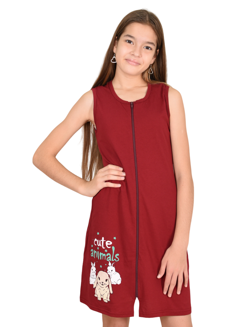 

Халат детский LIDEKO kids 570-22, бордовый, 158, 570-22