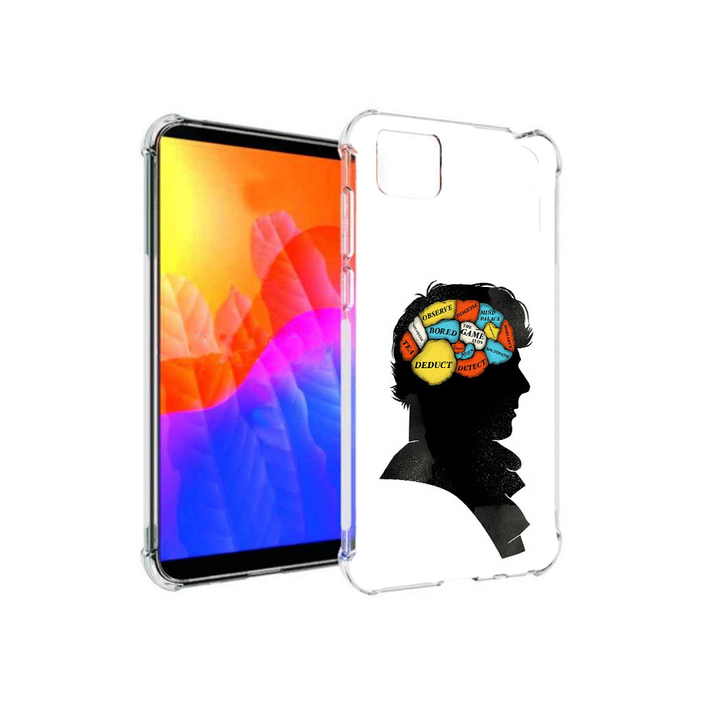 

Чехол MyPads темный рисунок для Honor 9S (DUA-LX9), Прозрачный, Tocco