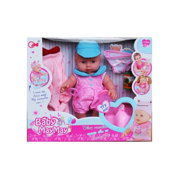 

Пупс озвученный Город игр Baby MayMay с горшком, 30 см
