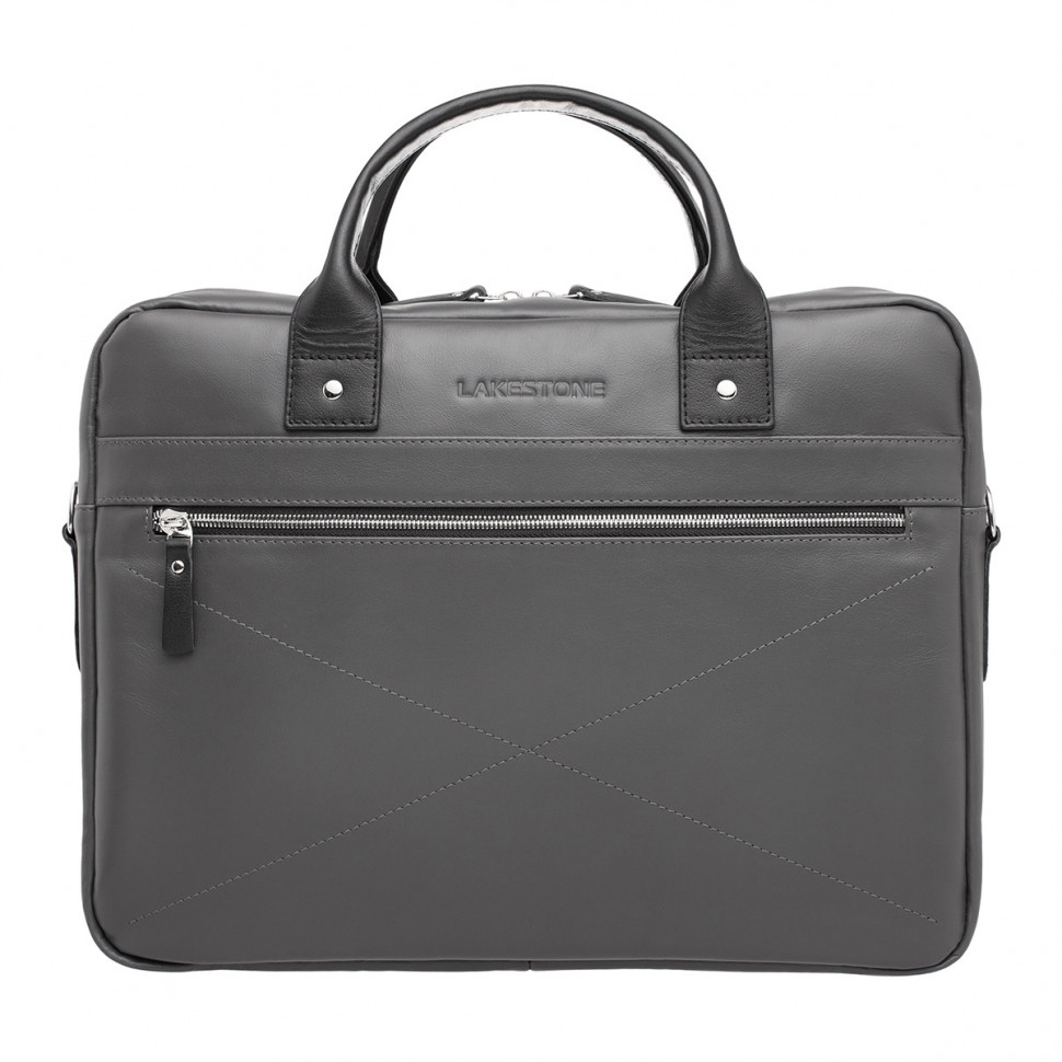 

Сумка мужская LAKESTONE 923201/GR/BL серый, 923201/GR/BL